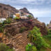 Fontainhas village and terrace fields in Santo Antao island, Cape Verde